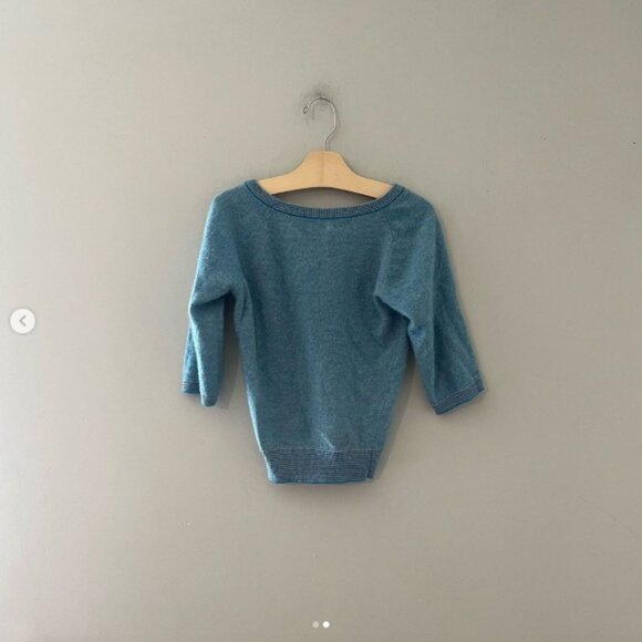 ADD ON FOR $19 Italian Brand (no brand) cashmere sweater medium (youth 5-7Y) - Picture 2 of 2